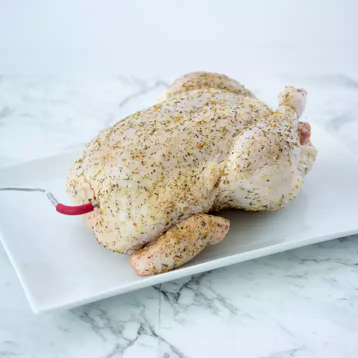 where to insert the temperature probe