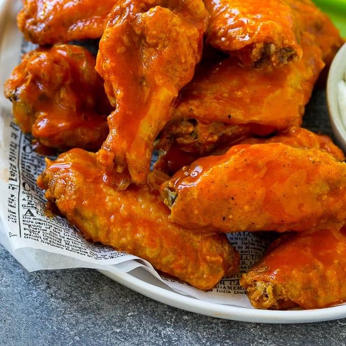 Baked Buffalo Wings