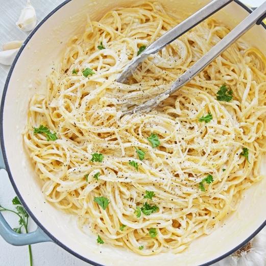 Parmesan & Garlic Linguine